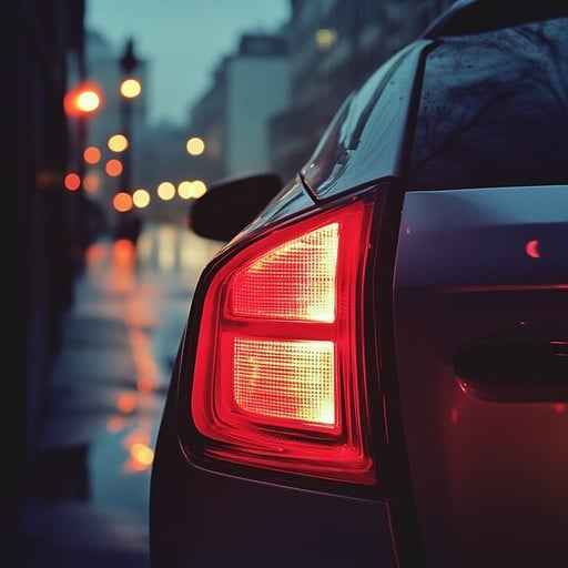 Car at Dusk