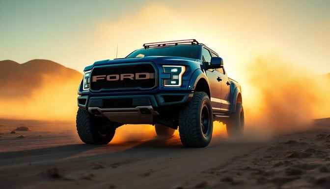 Desert Raptor Sunset