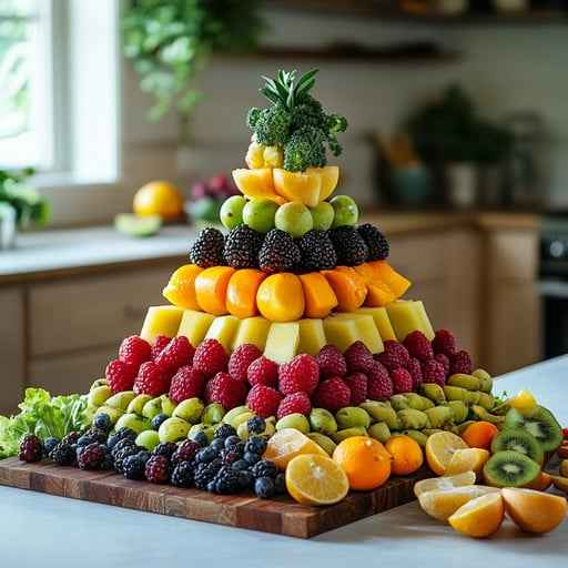 Fruit Pyramid Display Fruit Pyramid Display