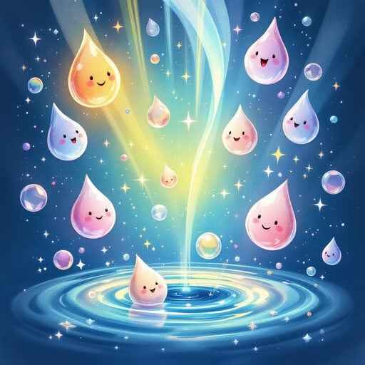 Dancing Water Drops