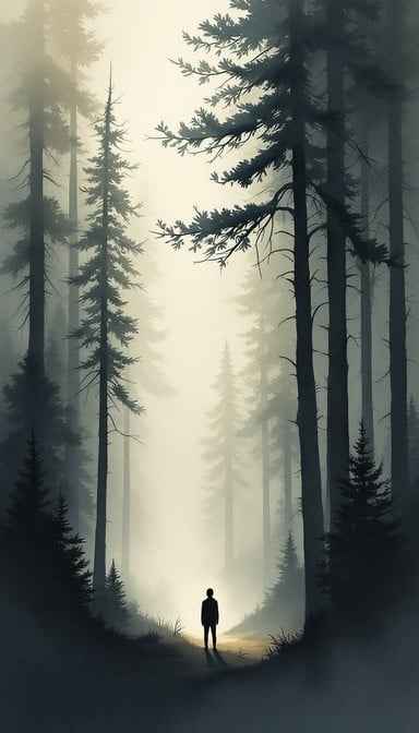 Forest Walker Alone Forest Walker Alone