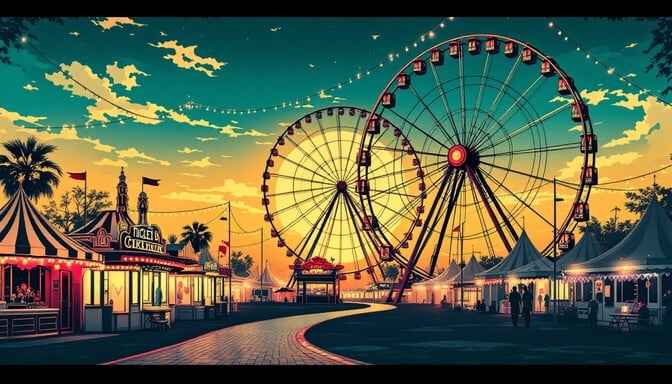 Vintage Carnival Dreams