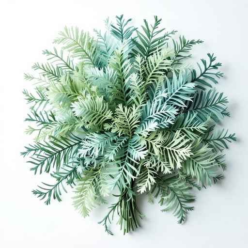 Feathery Green Mandala Feathery Green Mandala