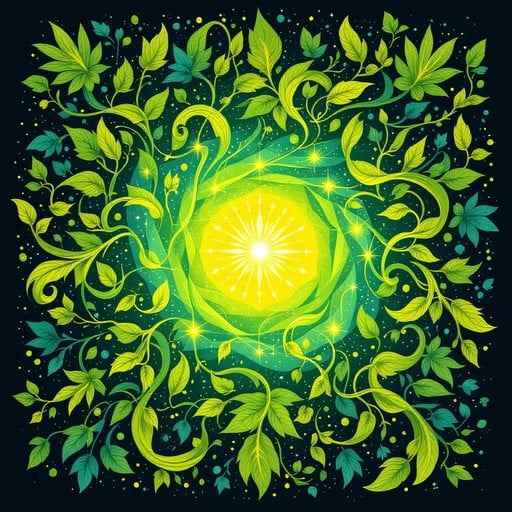 Radiant Nature Mandala