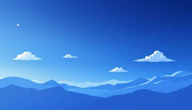 Peaceful Pixel Mountains