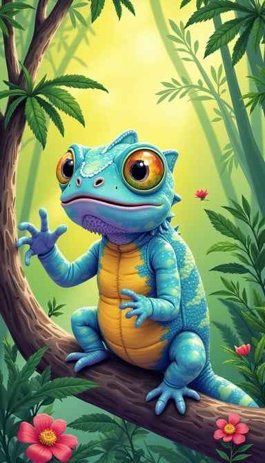 Colorful Chameleon Magic Colorful Chameleon Magic