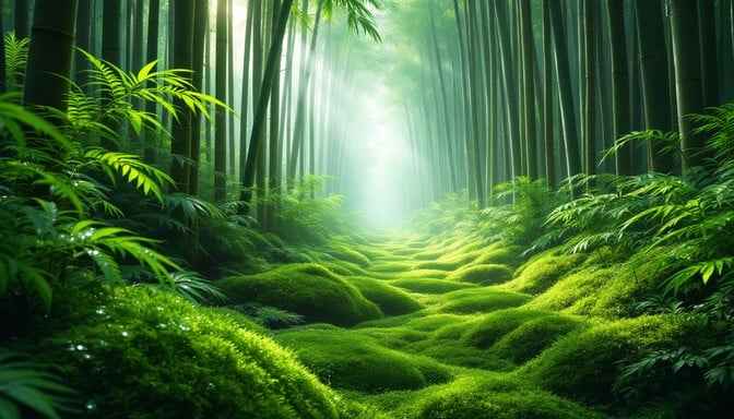 Mystical Bamboo Forest Mystical Bamboo Forest