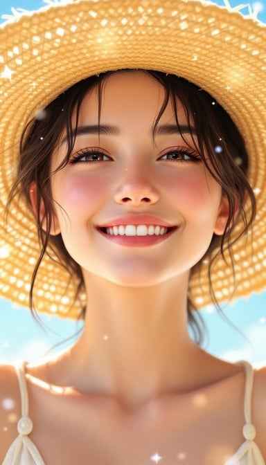 Sunshine Straw Smile
