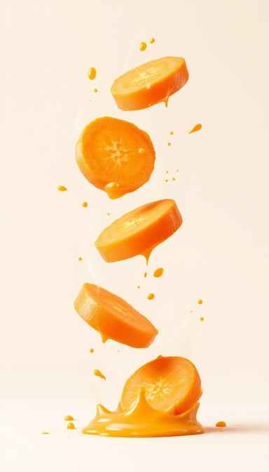 Floating Orange Splash Floating Orange Splash