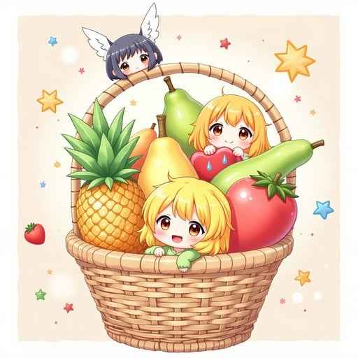 Fruity Basket Friends Fruity Basket Friends