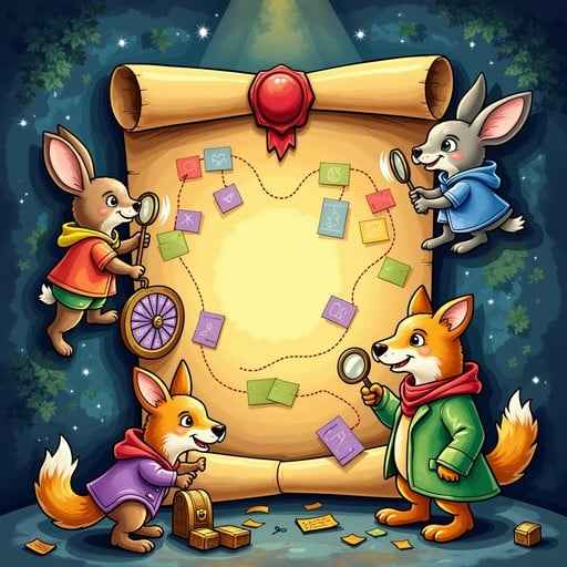 Magical Treasure Map Magical Treasure Map