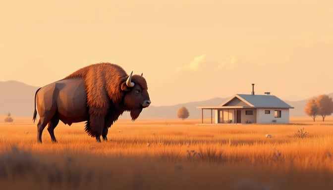 Prairie Buffalo Home Prairie Buffalo Home