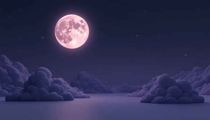 Moonlit Purple Night Moonlit Purple Night