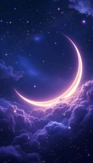 Crescent Moon Night Crescent Moon Night