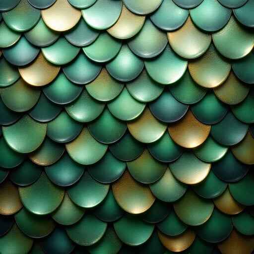 Emerald Dragon Scales