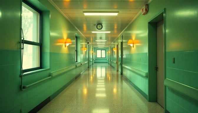 Mint Green Corridor