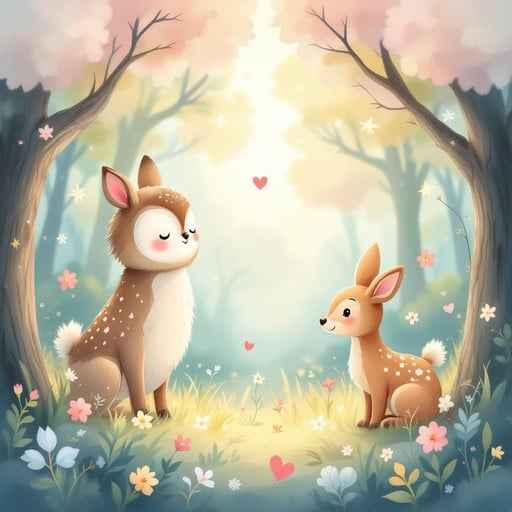 Woodland Love Story Woodland Love Story