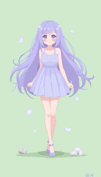 Lavender Pixel Dream