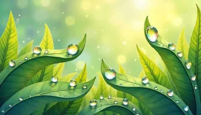 Dewy Leaf Magic