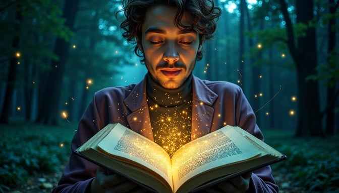 Illuminated Mystical Book Illuminated Mystical Book