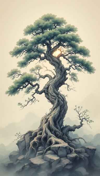 Ancient Twisted Pine Ancient Twisted Pine