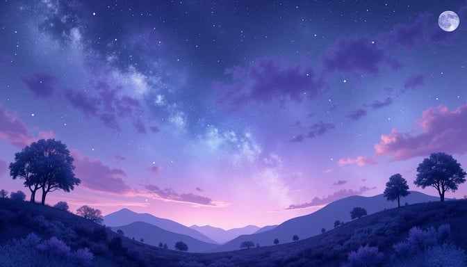 Magical Starry Night