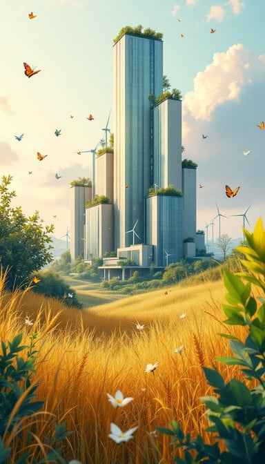 Nature Meets Skyline