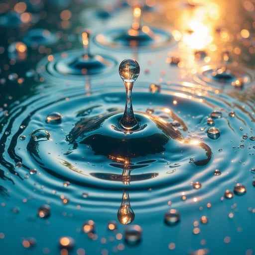 Suspended Dewdrop Magic
