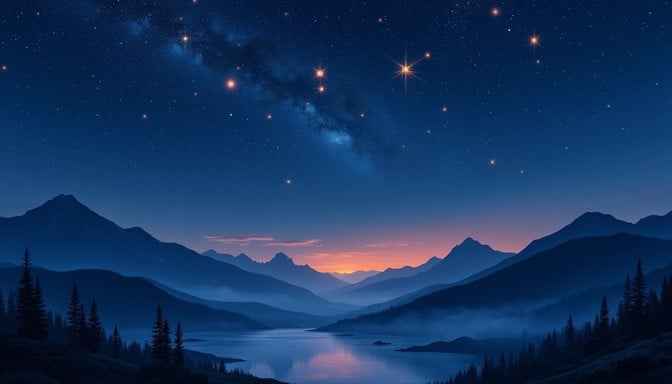 Celestial Mountain Serenity