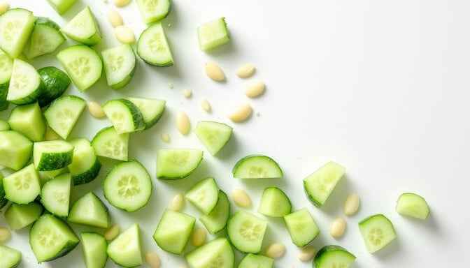 Fresh Cucumber Slices