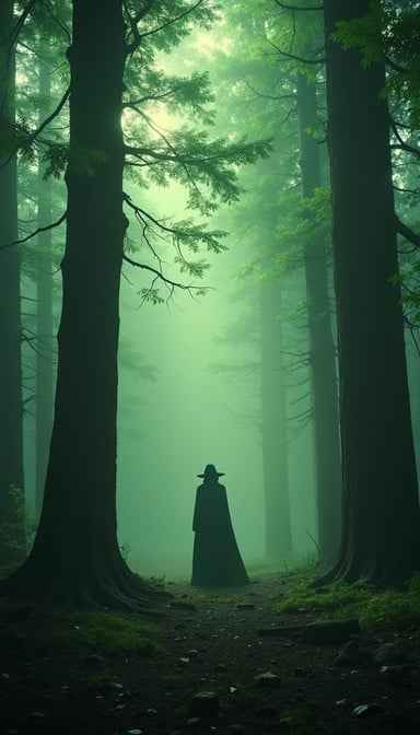 Mysterious Forest Wanderer