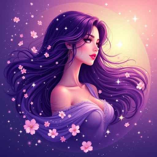 Purple Magic Princess