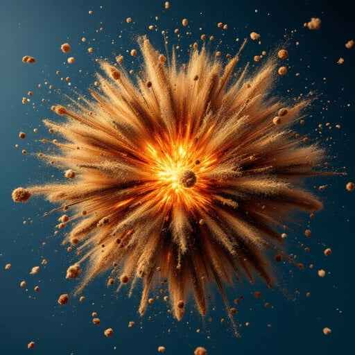Nature's Radial Burst Nature's Radial Burst