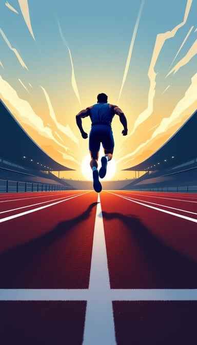 Runner Chasing Dreams