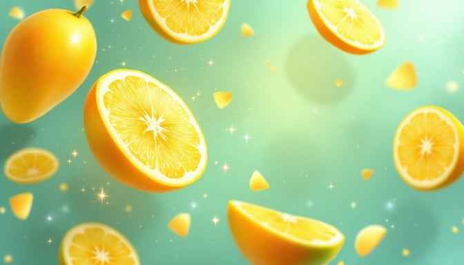 Floating Citrus Slices Floating Citrus Slices