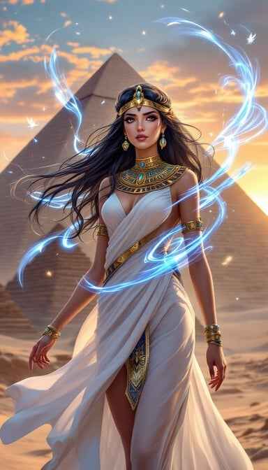 Egyptian Magic Priestess Egyptian Magic Priestess