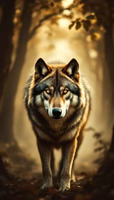 Mystic Forest Wolf
