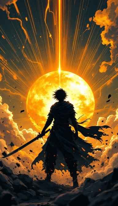 Warrior Faces Dawn
