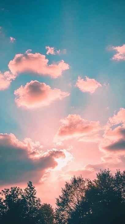 Sunset Clouds Ablaze Sunset Clouds Ablaze
