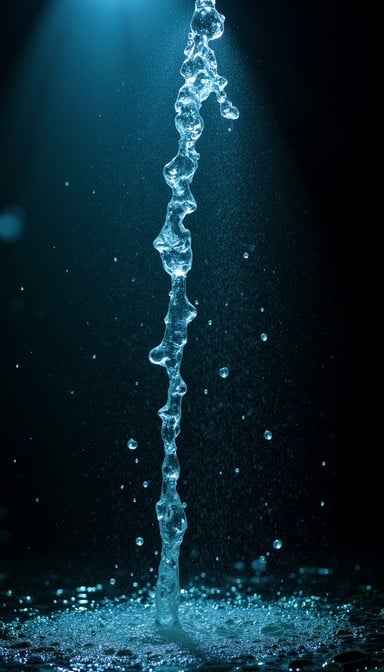 Luminous Water Stream