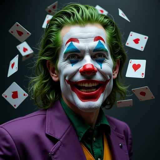 Twisted Joker Portrait