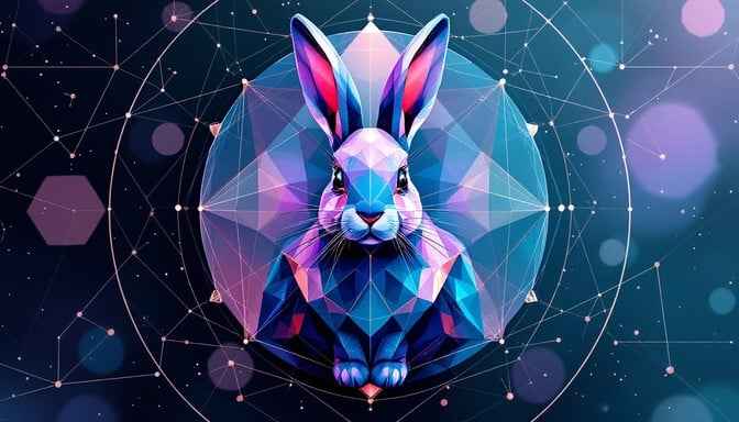 Cosmic Crystal Rabbit