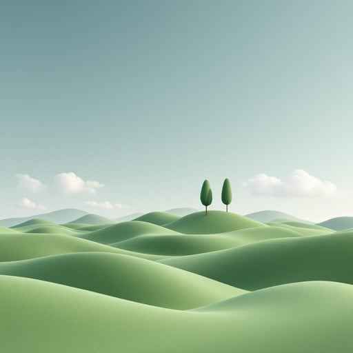 Serene Rolling Hills