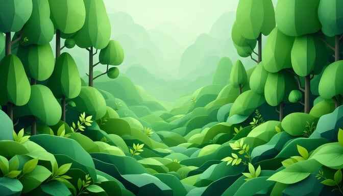 Geometric Forest Dreams