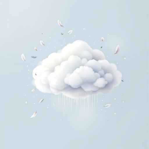 Dreamy Floating Cloud