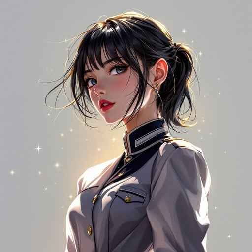 Elegant Uniform Portrait Elegant Uniform Portrait