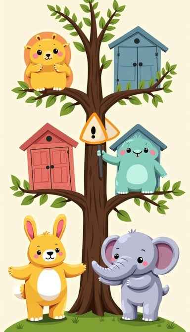 Treehouse Animal Friends Treehouse Animal Friends