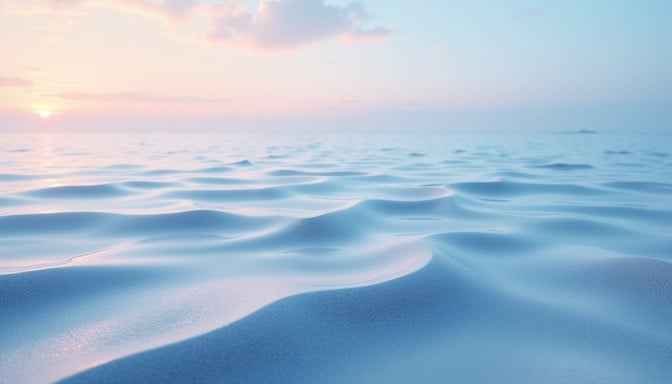 Tranquil Dawn Ripples