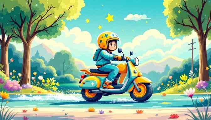 Scooter Adventure Time Scooter Adventure Time