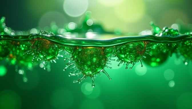 Emerald Liquid Dance